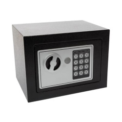 COFFRE-FORT ÉLECTRONIQUE - 17 x 23 x 17 cm - 4.6 L -  NOIR