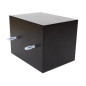 COFFRE-FORT ÉLECTRONIQUE - 17 x 23 x 17 cm - 4.6 L - NOIR COFFRE-FORT ÉLECTRONIQUE - 17 x 23 x 17 cm - 4.6 L - NOIR