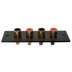 CHASSIS RCA AMP 4P - DORE - Velleman