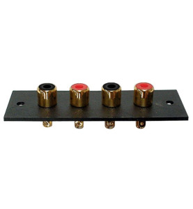 CHASSIS RCA AMP 4P - DORE - Velleman