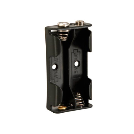 COUPLEUR POUR 2 PILES AA (LR6), AVEC CONTACTS A PRESSION - Velleman