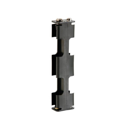 COUPLEUR DE 4 PILES AA (LR6), AVEC CONTACTS A PRESSION - Velleman