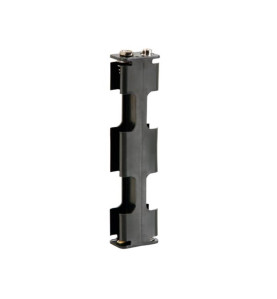 COUPLEUR DE 4 PILES AA (LR6), AVEC CONTACTS A PRESSION - Velleman