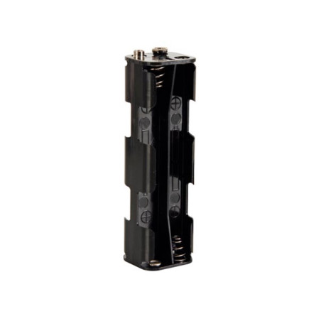 COUPLEUR DE 8 PILES AA (LR6), AVEC CONTACTS A PRESSION - Velleman