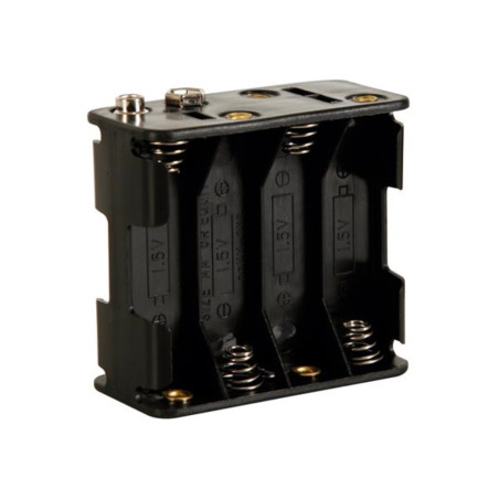 COUPLEUR DE 8 PILES AA (LR6), AVEC CONTACTS A PRESSION - Velleman