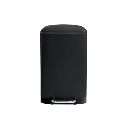 Poubelle urbaine - 30 l - Rectangulaire - Noir mat - PRL