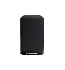 Poubelle urbaine - 30 l - Rectangulaire - Noir mat - PRL