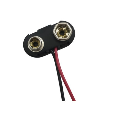 CONTACT A PRESSION POUR 1 PILE 9V (TYPE "T") - Velleman