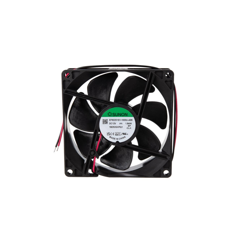 VENTILATEUR SUNON 12VCC ROULEMENT A AIGUILLES 92 x 92 x 25mm