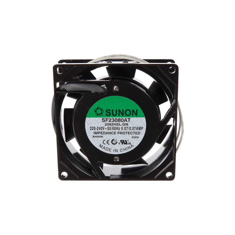 VENTILATEUR SUNON 230VCA ROULEMENT A AIGUILLES 80 x 80 x 25mm