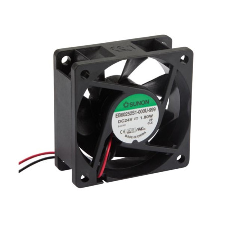 VENTILATEUR SUNON 24VCC ROULEMENT A AIGUILLES 60 x 60 x 25mm - Vellema