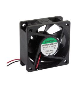 VENTILATEUR SUNON 24VCC ROULEMENT A AIGUILLES 60 x 60 x 25mm - Vellema