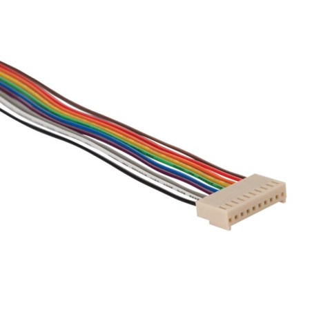 CONNECTEUR AVEC CABLE POUR CI - FEMELLE - 10 CONTACTS / 20cm - Vellema