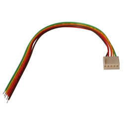 CONNECTEUR AVEC CABLE POUR CI - FEMELLE - 5 CONTACTS / 20cm - Velleman
