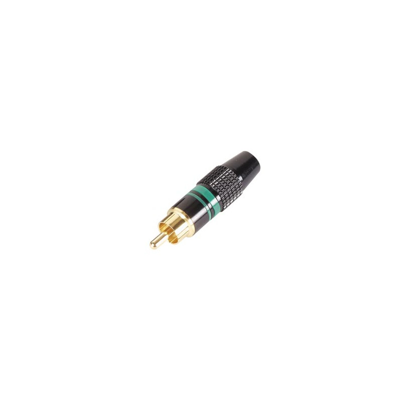 FICHE RCA MALE - DOREE - CAPOT NOIR - BAGUE VERTE