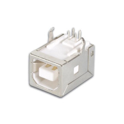 USB B FEMELLE, SIMPLE CONNECTEUR 90°, POUR CI - Velleman
