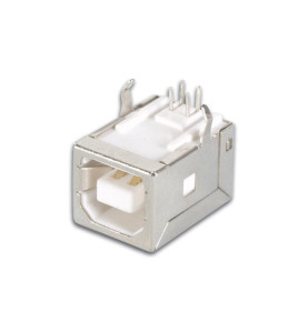 USB B FEMELLE, SIMPLE CONNECTEUR 90°, POUR CI - Velleman