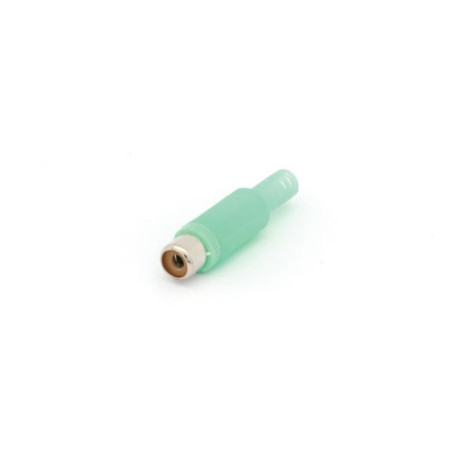 FICHE RCA FEMELLE - VERT - Velleman