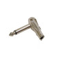 JACK MALE COUDE 6.35mm MONO NICKELE