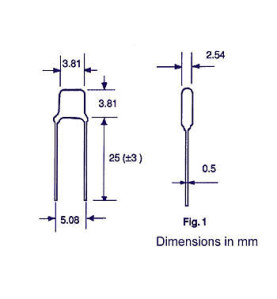 CONDENSATEUR CERAMIQUE MULTICOUCHE 220nF - Velleman