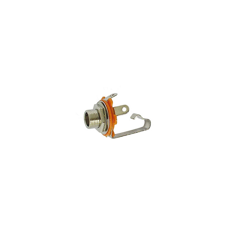JACK FEMELLE 6.35mm MONO - MONTAGE CHASSIS - A CIRCUIT OUVERT