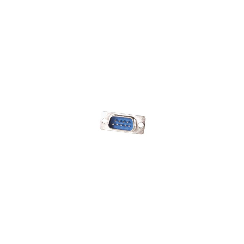 CONNECTEUR SUB-D MALE 9 BROCHES - MONTAGE CHASSIS