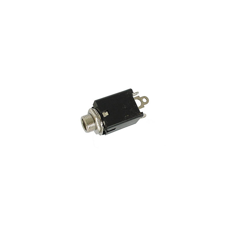 JACK FEMELLE 6.35mm STEREO - AVEC INTERRUPTEUR JACK FEMELLE 6.35mm STEREO - AVEC INTERRUPTEUR