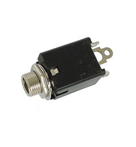 JACK FEMELLE 6.35mm STEREO - AVEC INTERRUPTEUR - Velleman