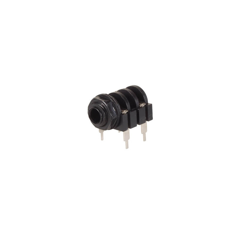 JACK FEMELLE 6.35 mm - A COUPE-CIRCUIT - MONO