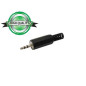 JACK MALE 2.5mm STEREO - PLASTIQUE NOIR JACK MALE 2.5mm STEREO - PLASTIQUE NOIR