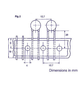 CONDENSATEUR CERAMIQUE 47pF - Velleman