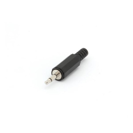 JACK MALE 3.5mm MONO PLASTIQUE NOIR - Velleman