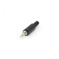 JACK MALE 3.5mm MONO PLASTIQUE NOIR