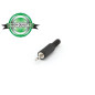 JACK MALE 2.5mm MONO - PLASTIQUE NOIR