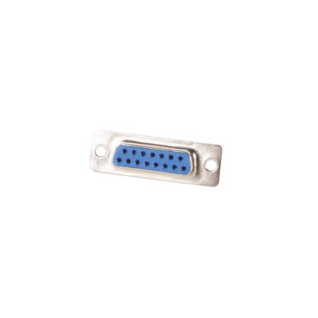 CONNECTEUR SUB-D FEMELLE 15 BROCHES - MONTAGE CHASSIS - Velleman