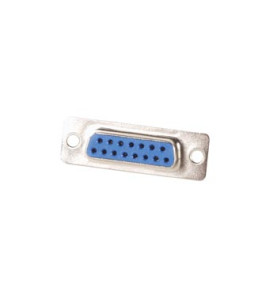 CONNECTEUR SUB-D FEMELLE 15 BROCHES - MONTAGE CHASSIS - Velleman