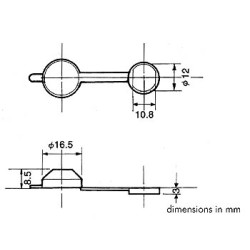 CLAPET DE PROTECTION POUR INTERRUPTEURS A CLE KS4 & KS11