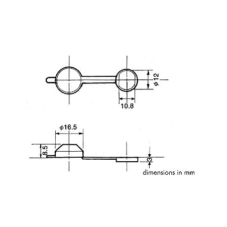 CLAPET DE PROTECTION POUR INTERRUPTEURS A CLE KS4 & KS11