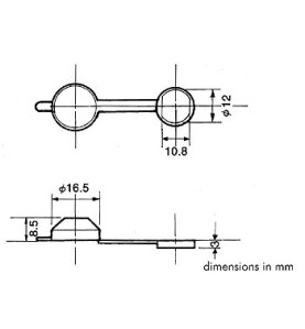 CLAPET DE PROTECTION POUR INTERRUPTEURS A CLE KS4 & KS11 - Velleman