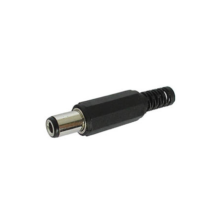 FICHE D'ALIMENTATION MALE 3.1 x 6.3 x 10mm - Velleman