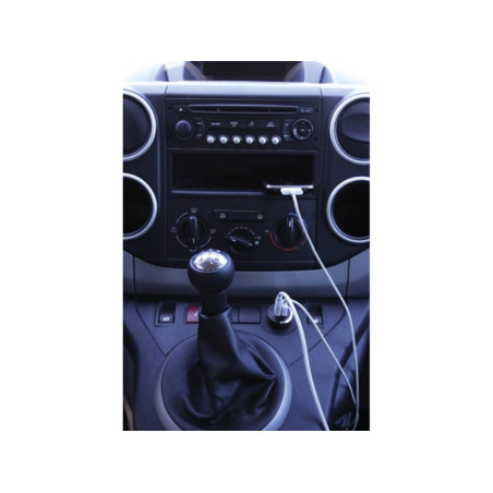 CHARGEUR DE VOITURE AVEC DOUBLE CONNEXION USB (5 V - 4.2 A) - 21 W max.