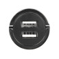 CHARGEUR DE VOITURE AVEC DOUBLE CONNEXION USB (5 V - 4.2 A) - 21 W max.