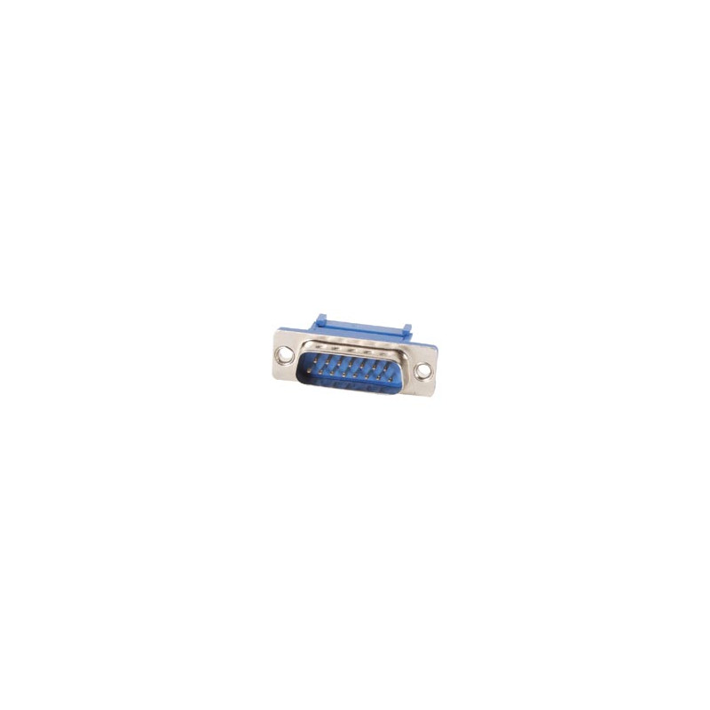 CONNECTEUR SUB-D MALE 15 BROCHES POUR CABLE NAPPE CONNECTEUR SUB-D MALE 15 BROCHES POUR CABLE NAPPE