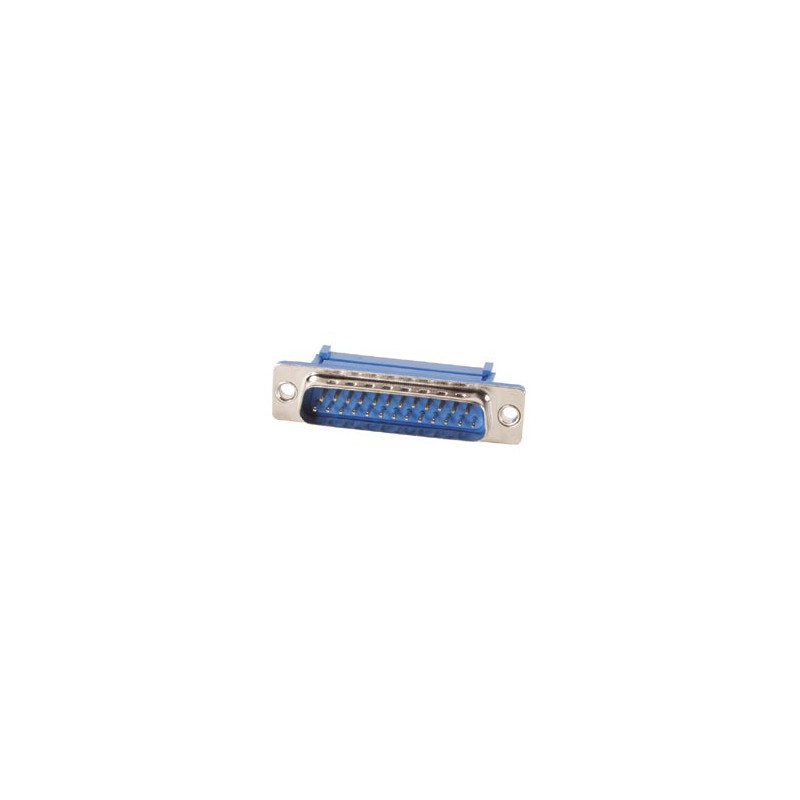 CONNECTEUR SUB-D MALE 25 BROCHES POUR CABLE NAPPE