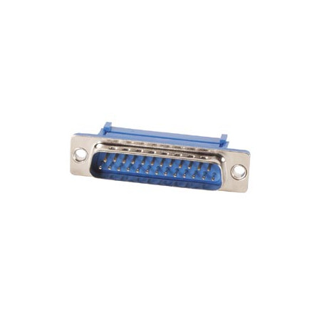 CONNECTEUR SUB-D MALE 25 BROCHES POUR CABLE NAPPE - Velleman