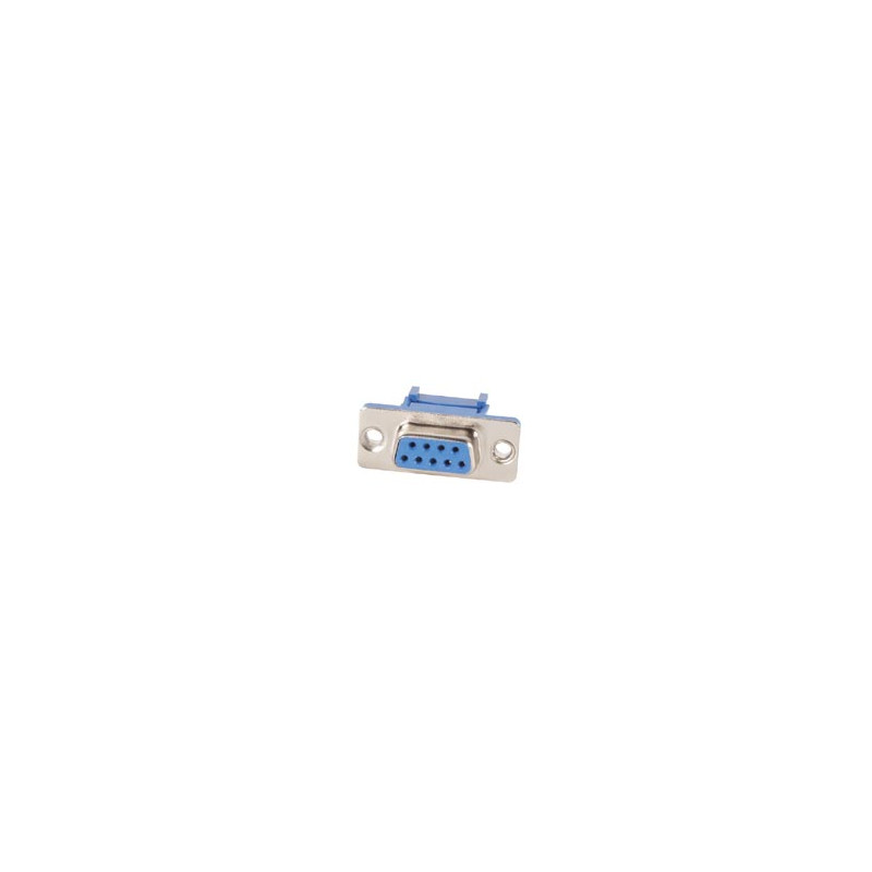 CONNECTEUR SUB-D FEMELLE 9 BROCHES POUR CABLE NAPPE CONNECTEUR SUB-D FEMELLE 9 BROCHES POUR CABLE NAPPE