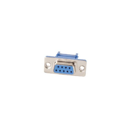 CONNECTEUR SUB-D FEMELLE 9 BROCHES POUR CABLE NAPPE - Velleman