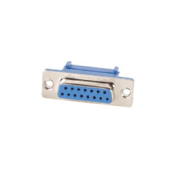 CONNECTEUR SUB-D FEMELLE 15 BROCHES POUR CABLE NAPPE - Velleman