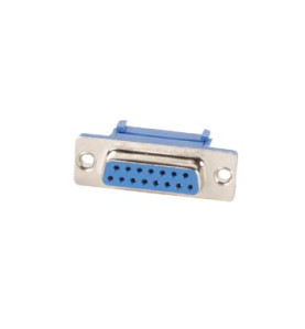 CONNECTEUR SUB-D FEMELLE 15 BROCHES POUR CABLE NAPPE - Velleman