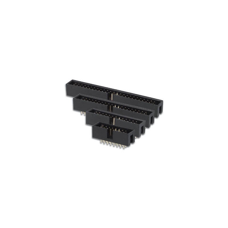 CONNECTEUR HE 2.54mm DROIT - 40 BROCHES